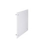 Solera Tapa Rectangular para Caja 160x100mm Ref 63t con Tornillos para Instalación Eléctrica Blanca