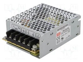 MEAN WELL RS-35-48 Alimentador de impulso 35W 48VDC