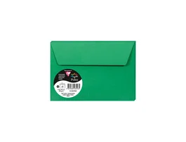 Clairefontaine Pollen Sobres C6 114x162 mm Verde Pino Pack de 5 unidades