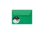 Clairefontaine Pollen Sobres C6 114x162 mm Verde Pino Pack de 5 unidades