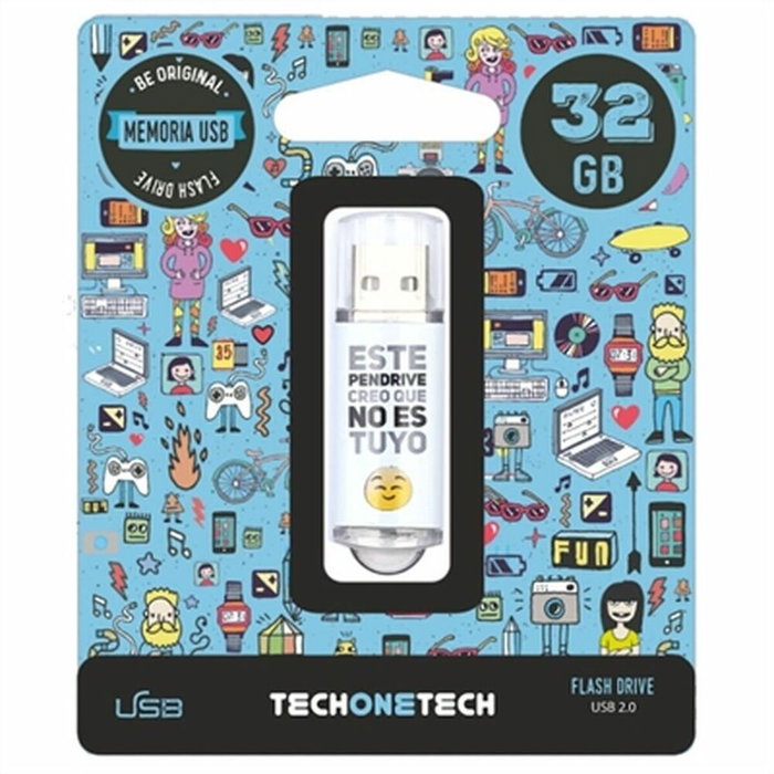 Tech One Tech No Es Tuyo 32GB USB 2.0 Tech One Tech No Es Tuyo 32GB USB 2.0