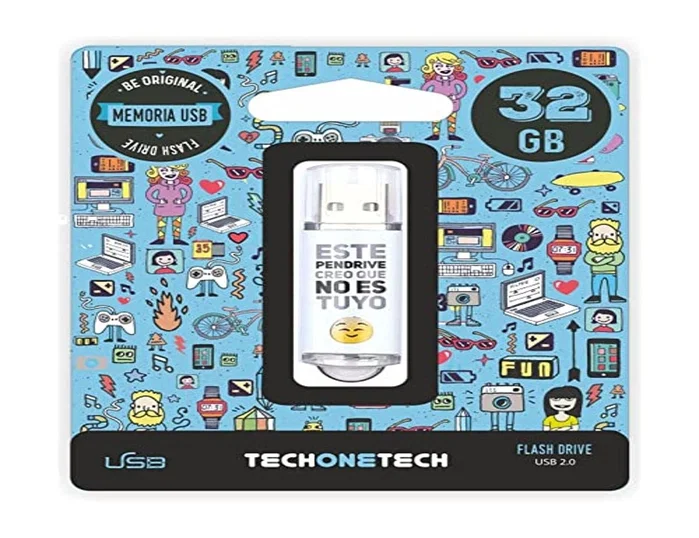 Tech One Tech Pendrive No Es Tuyo 32GB USB 2.0
