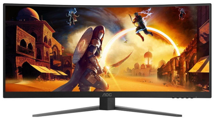 AOC CU34G4 Monitor Gaming Curvo 34 pulg. WQHD 180 Hz Fast VA AOC CU34G4 Monitor Gaming Curvo 34 pulg. WQHD 180 Hz Fast VA