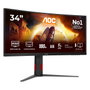 AOC CU34G4 Monitor Gaming Curvo 34 WQHD 180Hz