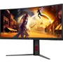 AOC CU34G4 Monitor Gaming Curvo 34" WQHD 180Hz Panel VA Rápido 0.5ms Altura Ajustable AAAQF91459