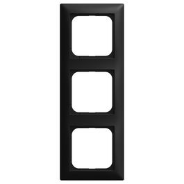 Busch-Jaeger 2CKA001725A1570 Marco de 3 unidades negro mate - Busch-balance®