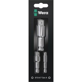 Wera 870/4/7 Set A SB Juego de 3 Puntas de Herramienta