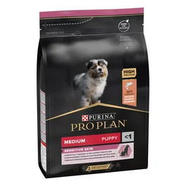 Purina Pro Plan Puppy Medium Derma 3 kg - Comida para Perros Cachorros de Raza Mediana, Nutrición Adaptada
