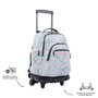 Totto Mochila Escolar con Ruedas Corazones Pastel MA03ECO006-2311P-4HX