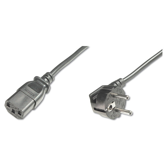 Digitus Cable de alimentación C13, 5m, Negro