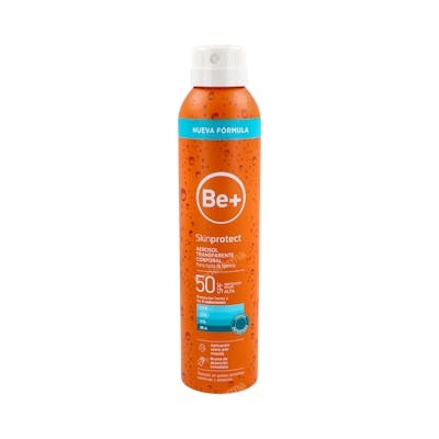 BE+ CORP SPF 50+ Aerosol Transparente 200ml BE+ CORP SPF 50+ Aerosol Transparente 200ml