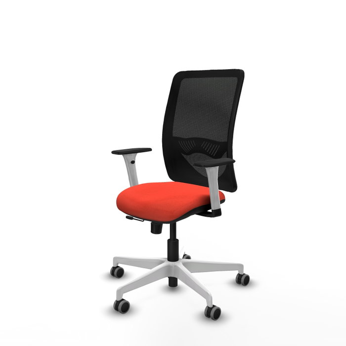 PIQUERAS Y CRESPO Silla de oficina Zulema Naranja oscuro y Negro PIQUERAS Y CRESPO Silla de oficina Zulema Naranja oscuro y Negro