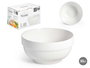 Vessia Bowl Apilable Porcelana Blanco 13 cm (13x6.5x13 cm) Capacidad 500 ml (Set de 36)