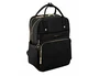 Antartik Mochila Square de 4 compartimentos color negro