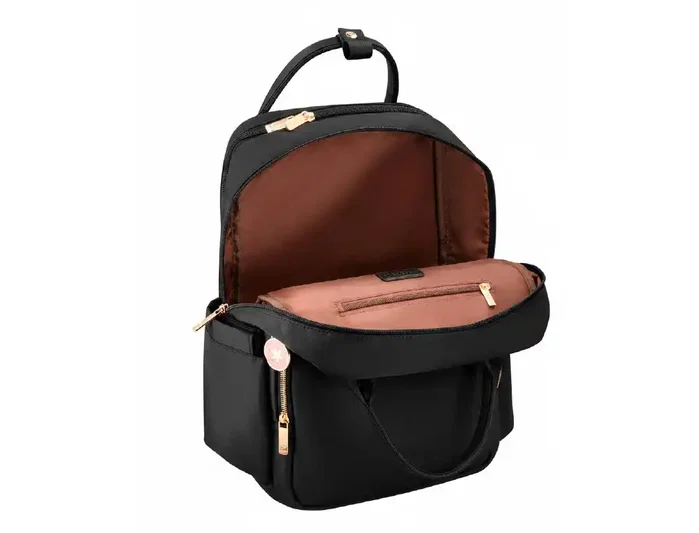 Antartik Mochila Square de 4 compartimentos color negro