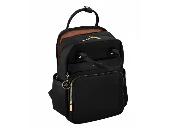 Antartik Mochila Square de 4 compartimentos color negro