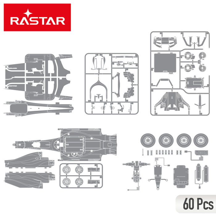 RASTAR Coche radiocontrol Ferrari SF1000 F1 2021 escala 1:16 RASTAR Coche radiocontrol Ferrari SF1000 F1 2021 escala 1:16