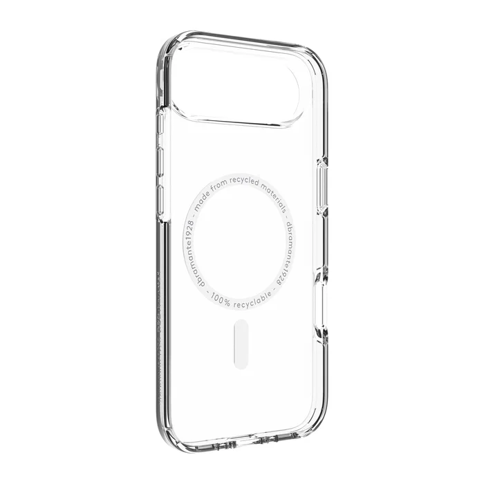 Dbramante1928 Iceland Ultra Carcasa Trasera para iPhone con Magsafe y Protección D3O Plástico Transparenteico Transparente