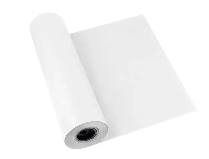 Liderpapel Bobina de Papel Kraft Blanco 1 m x 833 m, 60 g/m2, para Embalaje y Protección