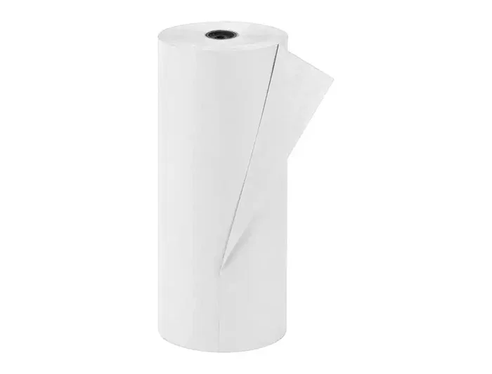 Liderpapel Bobina de Papel Kraft Blanco 1 m x 833 m, 60 g/m2, para Embalaje y Protección