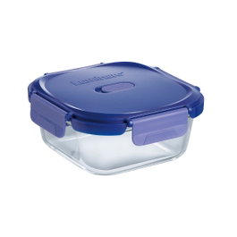 Luminarc Urban Box Recipiente Cuadrado de Vidrio 80 cl Bicolor