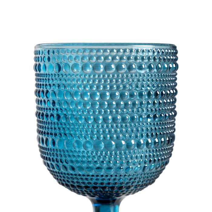 Ixia Copa Azul de Cristal Decoración 340ml