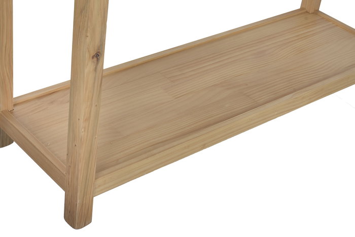 DKD Home Decor Consola Alpino Natural 120x40x78 cm Pino 3 Cajones