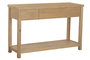DKD Home Decor Consola Alpino Natural 120x40x78 cm Pino 3 Cajones