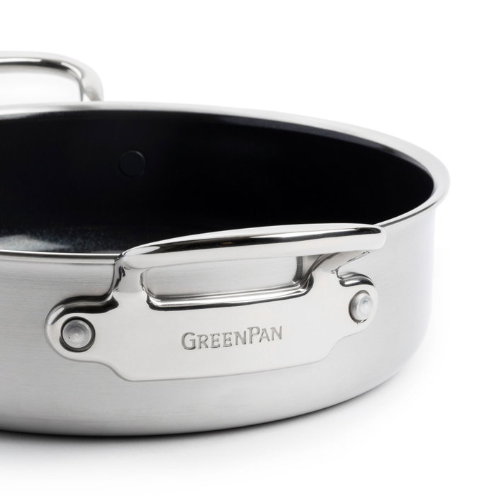 GreenPan Premiere Casserole 26 cm Acero Inoxidable GreenPan Premiere Casserole 26 cm Acero Inoxidable