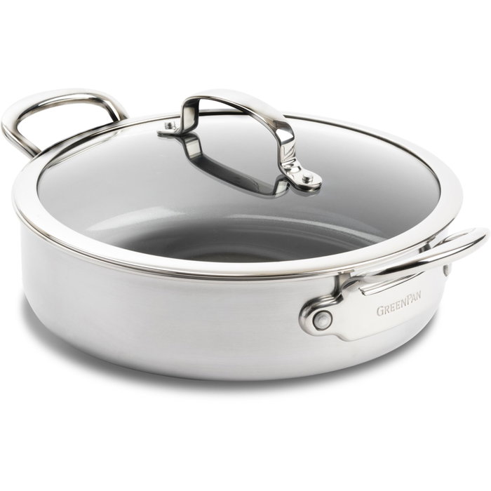 GreenPan Premiere Casserole 26 cm Acero Inoxidable GreenPan Premiere Casserole 26 cm Acero Inoxidable