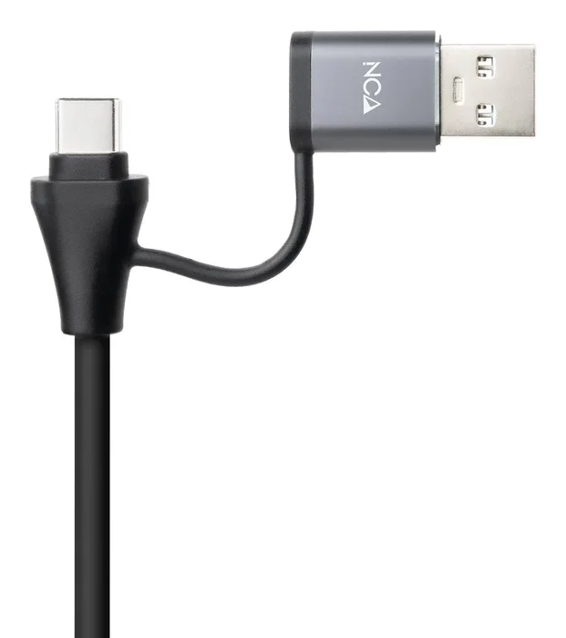 Nanocable Conversor USB-C y USB-A a Ethernet RJ45 y 3xUSB-A 3.0 Gris Nanocable Conversor USB-C y USB-A a Ethernet RJ45 y 3xUSB-A 3.0 Gris