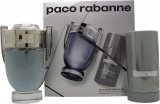Paco Rabanne Invictus Gift Set 100ml EDT + 75ml Deodorant Stick Paco Rabanne Invictus Gift Set 100ml EDT + 75ml Deodorant Stick
