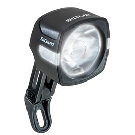 Sigma Luz Delantera E-Bike EOX 100 - 200 Lúmenes, Autonomía 50h, IPX7, Montaje Horquilla