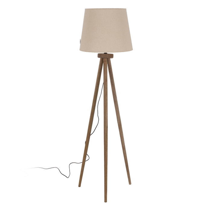 Pantalla Beige Tejido Iluminación 45 X 45 X 34 cm Pantalla Beige Tejido Iluminación 45 X 45 X 34 cm