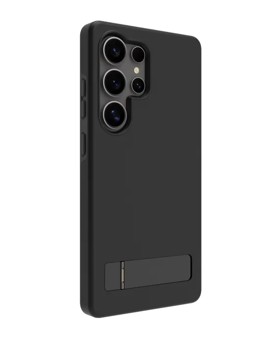 Dbramante1928 Funda Iceland Pro Qi2 Kick para Samsung Galaxy S25 Ultra 6.8" - Negro, Carga Inalámbrica