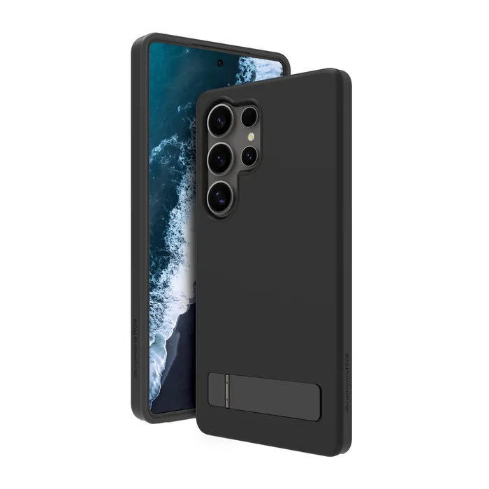 Dbramante1928 Funda Iceland Pro Qi2 Kick para Samsung Galaxy S25 Ultra 6.8" - Negro, Carga Inalámbrica