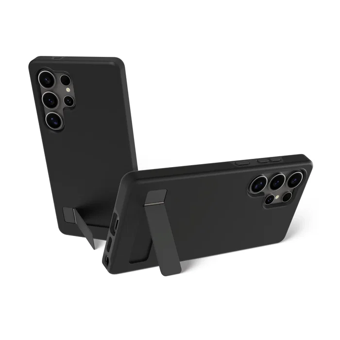 Dbramante1928 Funda Iceland Pro Qi2 Kick para Samsung Galaxy S25 Ultra 6.8" - Negro, Carga Inalámbrica