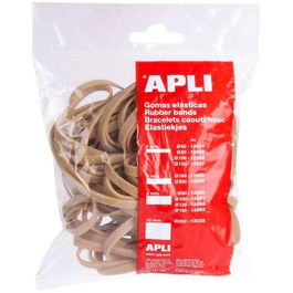 Apli Goma Elástica Marrón Caucho 140x2 mm 100 gr