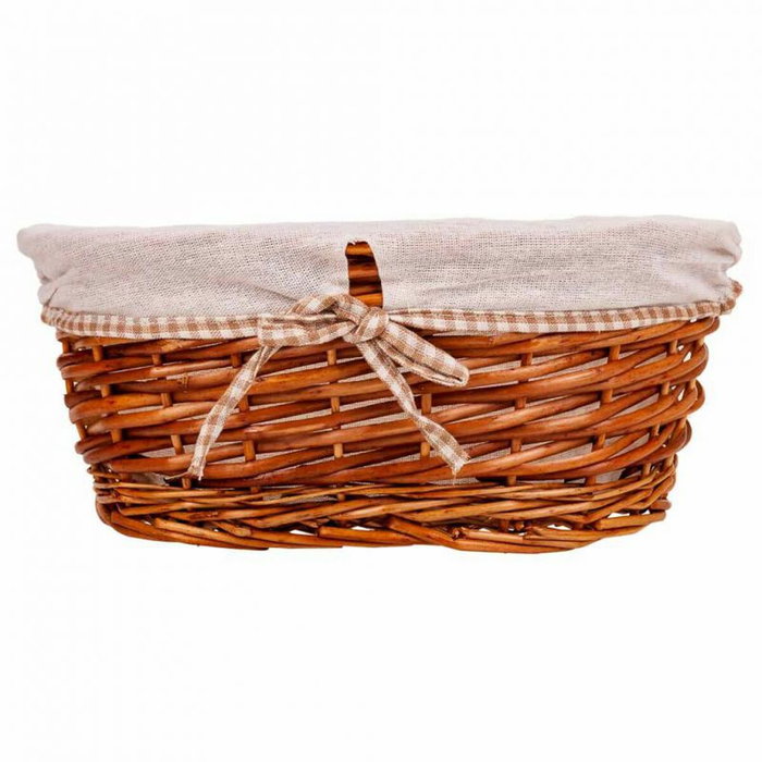 Juego de Cestos Alexandra House Living Mimbre Madera de sauce 26 x 15 x 36 cm 31 x 21 x 13 cm 26 x 17 x 11 cm 3 Piezas