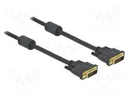 DeLOCK 83189 Cable DVI-D a DVI-D de 1 m Negro