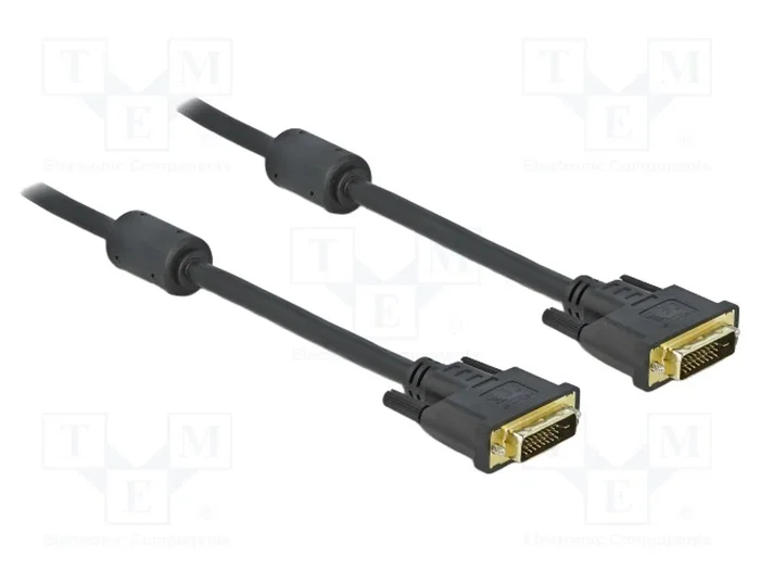 DeLOCK 83189 Cable DVI-D a DVI-D de 1 m Negro DeLOCK 83189 Cable DVI-D a DVI-D de 1 m Negro