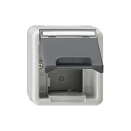 GIRA 026230 Carcasa para tecnología de datos gris para sobreponer