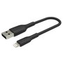 Belkin Cable Lightning a USB-A 0,15 m Negro CAA001BT0MBK