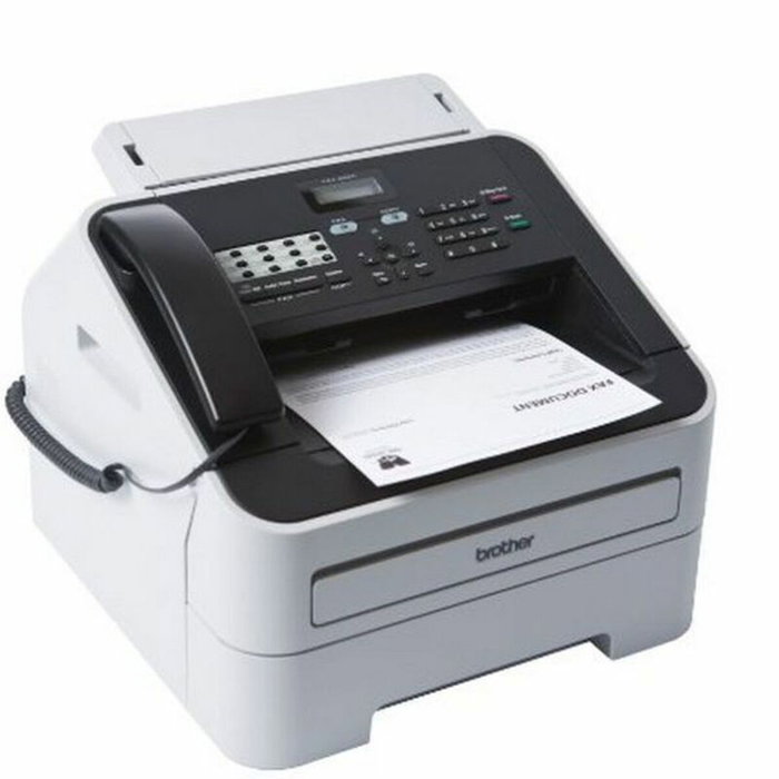 Brother Fax Láser Monocromo 2845 con Auricular y 16 MB de Memoria Brother Fax Láser Monocromo 2845 con Auricular y 16 MB de Memoria