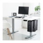 LogiLink EO0030 Soporte para CPU bajo mesa ajustable, Negro