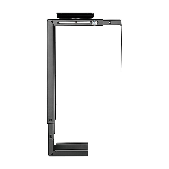 LogiLink EO0030 Soporte para CPU bajo mesa ajustable, Negro