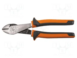 Klein Tools Alicates de corte diagonal aislados de 207 mm