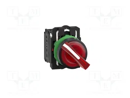 SCHNEIDER ELECTRIC Interruptor Rotativo Harmony XB5 22mm Rojo LED 24V