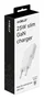 Celly SLIMTC1C25W Adaptador Carga Rápida 25W con 1 Puerto USB-C para Portátil, Smartphone, Tablet, 9V/3A, Blanco