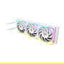 Thermaltake MAGCurve 360 Ultra Snow AIO Kit de Refrigeración Líquida, Radiador de 360 mm, Ventiladores ARGB de 120 mm, Blanco, TDP 360W